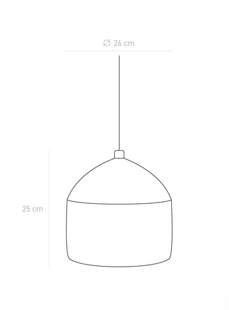 COLGANTE SERAFINA LARGE BLANCO