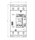 CONTACTOR 3RT20 46 S3 95A NA+NC 220V SIEMENS