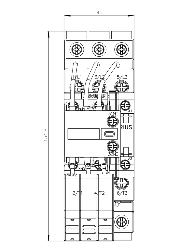 CONTACTOR P-CAPACITOR 33KVAR SIEMENS   