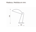 LÁMPARA DE MESA MADESCU NEGRO