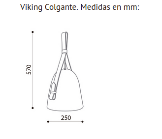 COLGANTE VIKING BLANCO
