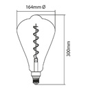 LAMPARA LED FILAMENTO EDISON ESPIRAL 5W