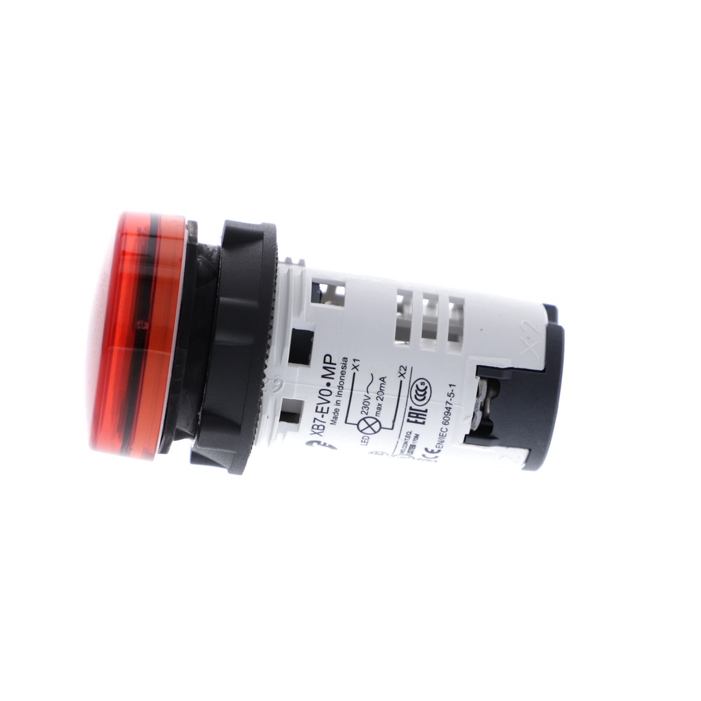 INDICADOR LUMINOSO ROJO LED 230VCA