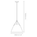 COLGANTE JIRÓN BLANCO