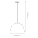 COLGANTE PILUSO NEGRO + ORO ANTIGUO