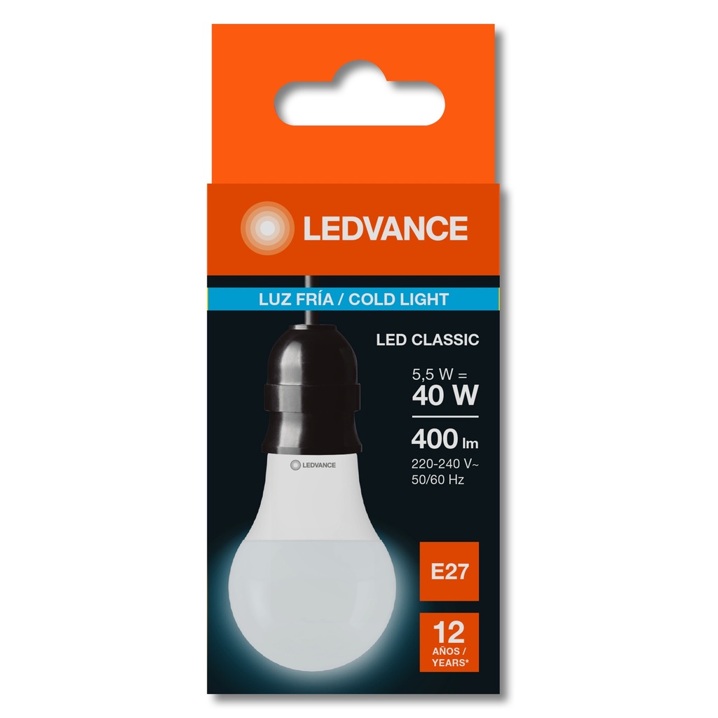 LAMPARA LED BULB  5 - 40W LD OSRAM