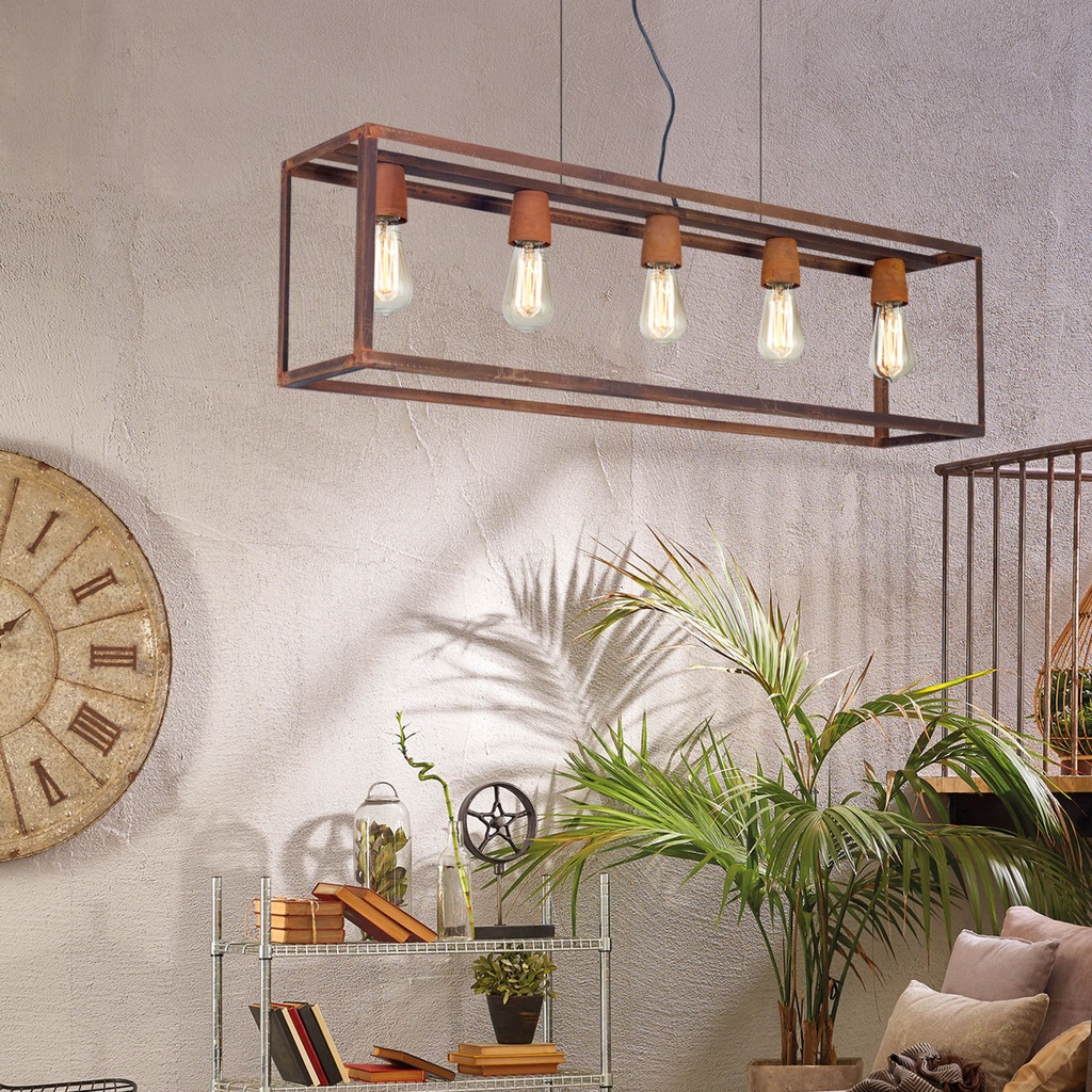COLGANTE 5L RECTANGULAR HIERRO OXIDO 