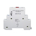 INDICADOR LUMINOSO PARA RIEL DIN ROJO 220V