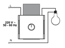 ATENUADOR PARA RIEL 2500W