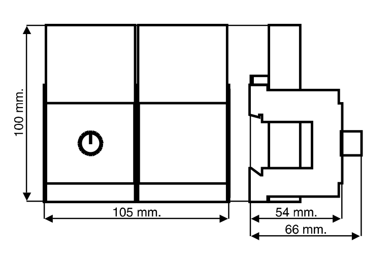 ATENUADOR PARA RIEL 3000W