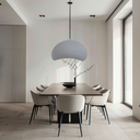 COLGANTE SAROS GRIS