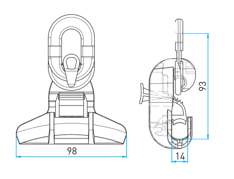 PINZA SUSPENCION PKS-10CF