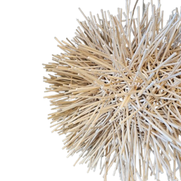 COLGANTE RATAN ERIZO 40CM