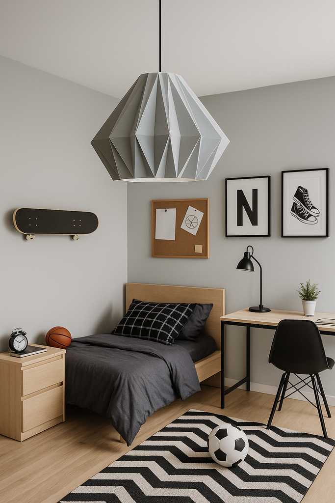 COLGANTE CARLA GRIS 45CM