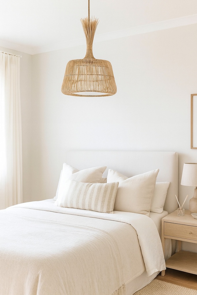 COLGANTE RATAN GARLIC 40cmx 80cmh