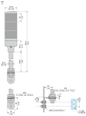 COLUMNA LUMINOSA 3 ELEMENTOS 24VCC SCHNEIDER