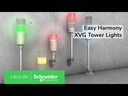 COLUMNA LUMINOSA 4 ELEMENTOS 24VCC SCHNEIDER