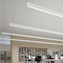 PLAFÓN TIMBER NEGRO 30W 4000K 1150mm