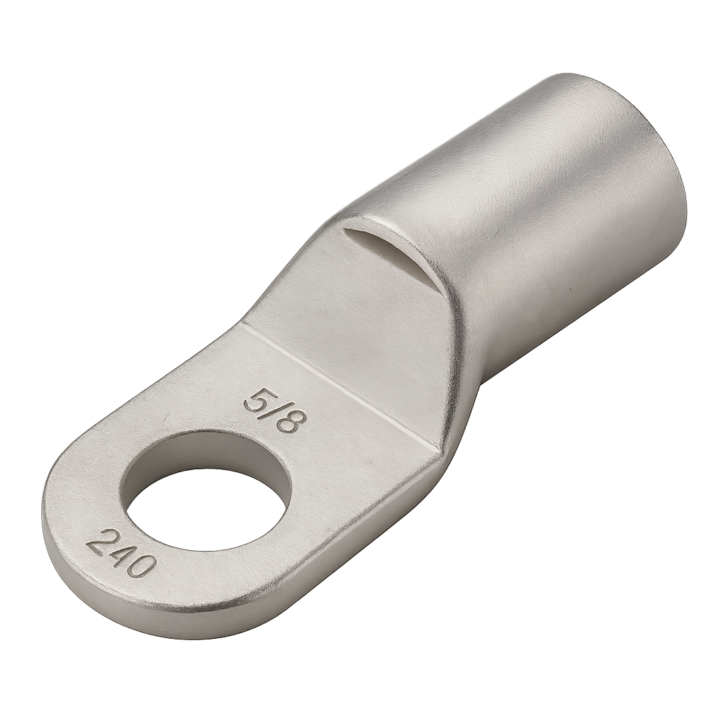 TERMINAL DE COBRE 240 mm² OJAL Ø 5/8"