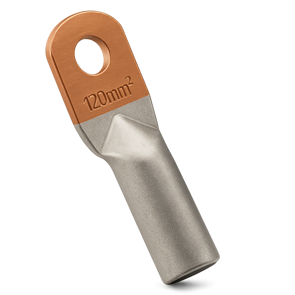 TERMINAL BIMETÁLICO 120 mm² OJAL Ø 14,5 mm 