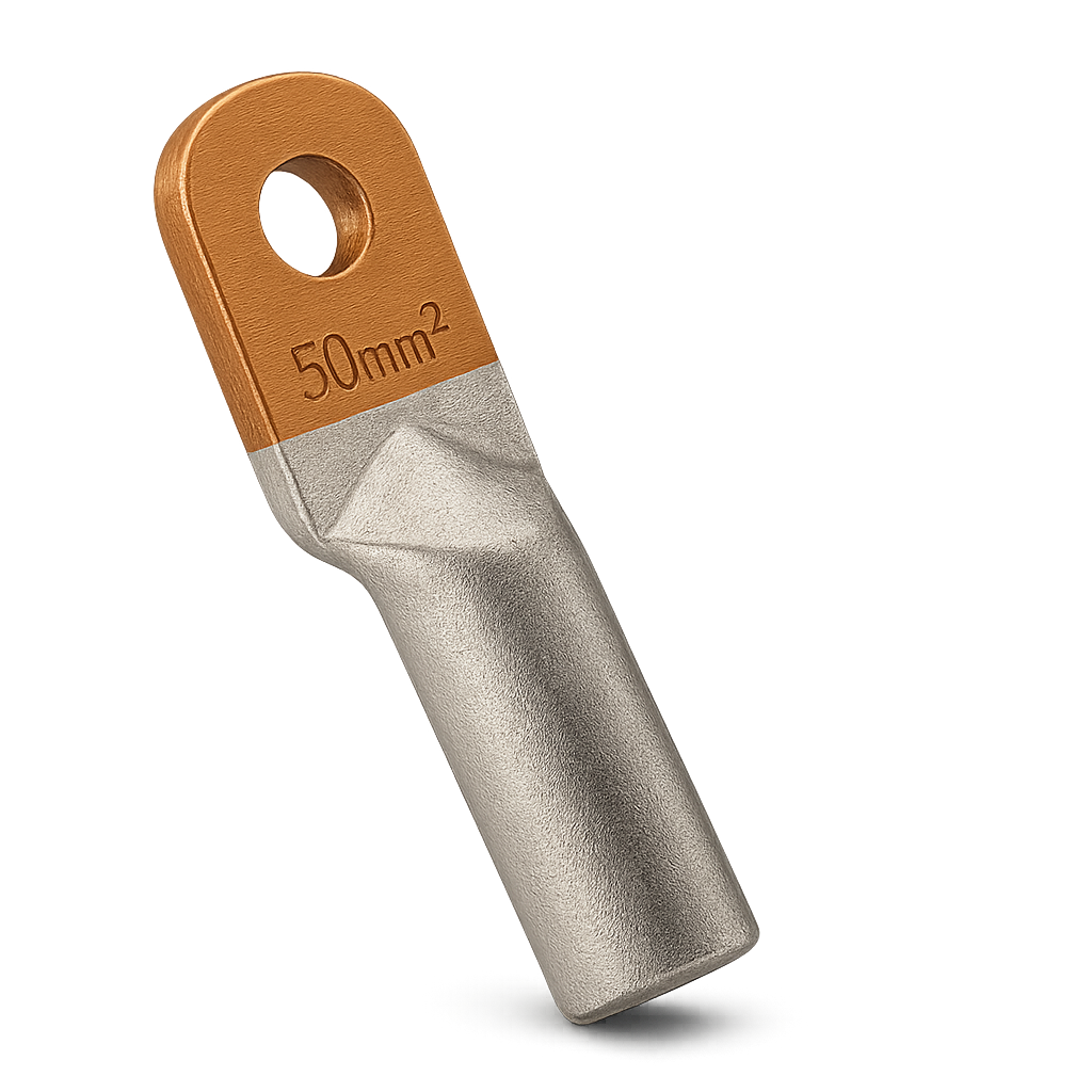 TERMINAL BIMETÁLICO  50 mm² OJAL Ø 10mm