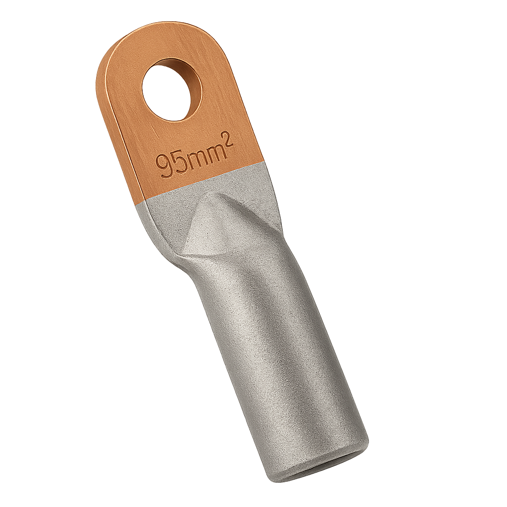 TERMINAL BIMETÁLICO  95 mm² OJAL Ø 12,5 mm