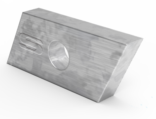 TUERCA DE PERFIL "C" DE 1/4" W.CINCADA TP 01 1/4