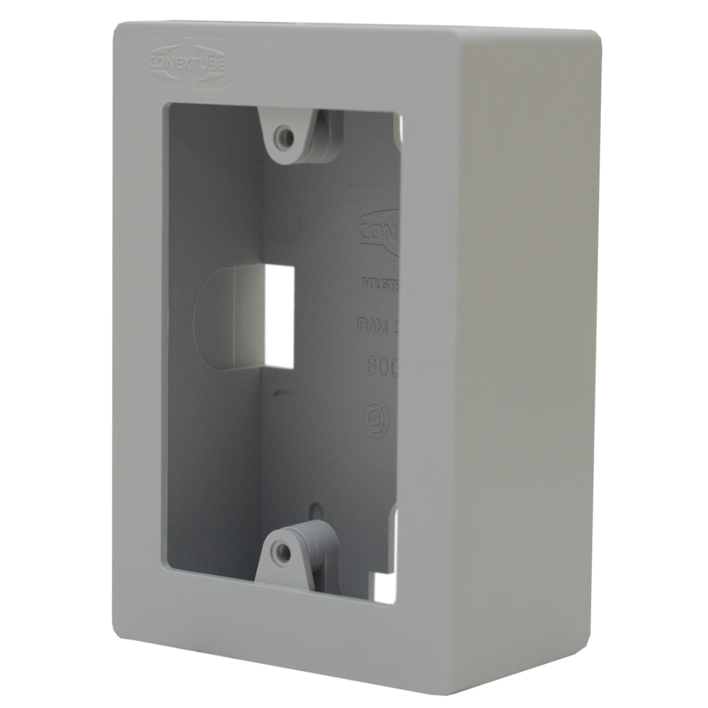 CAÑO PVC SEMI PESADO CAJA RECTANGULAR