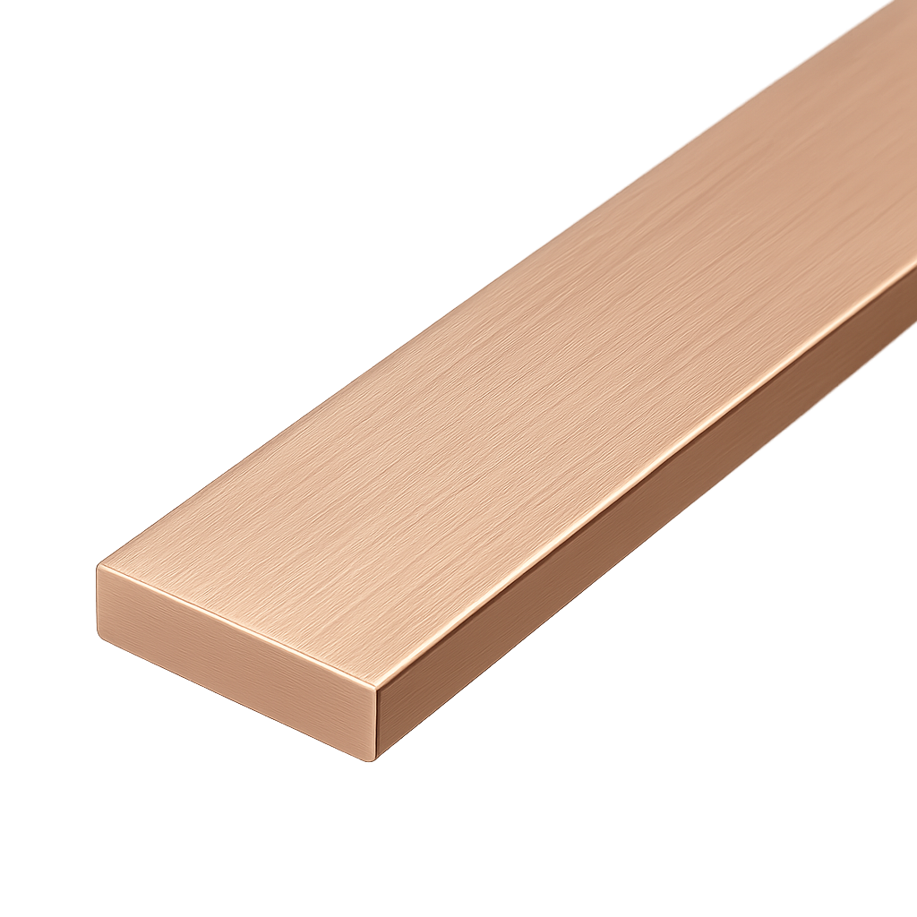 BARRA DE COBRE 25X3 (0.686KG/M)