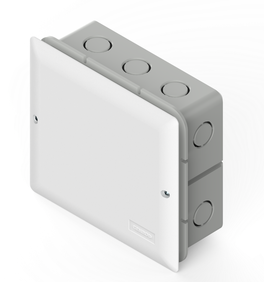 CAJA CONEXIÓN PVC 16X18