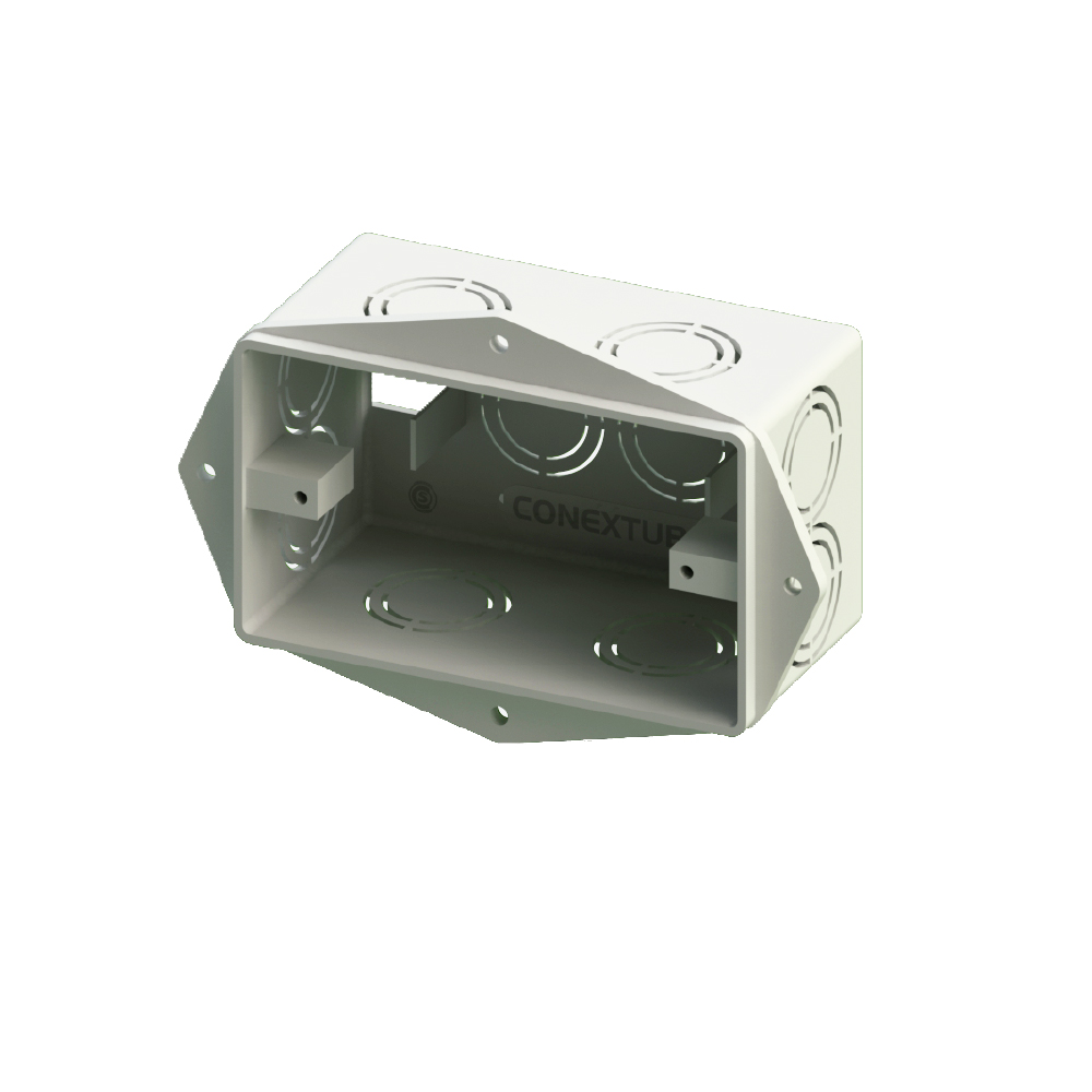 CAJA EMBUTIR PLASTICA 66X113X60 