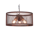 COLGANTE 3L PANTALLA DE MALLA 45CM OXIDO