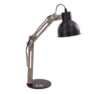 LÁMPARA DE ESCRITORIO SERENA NEGRO