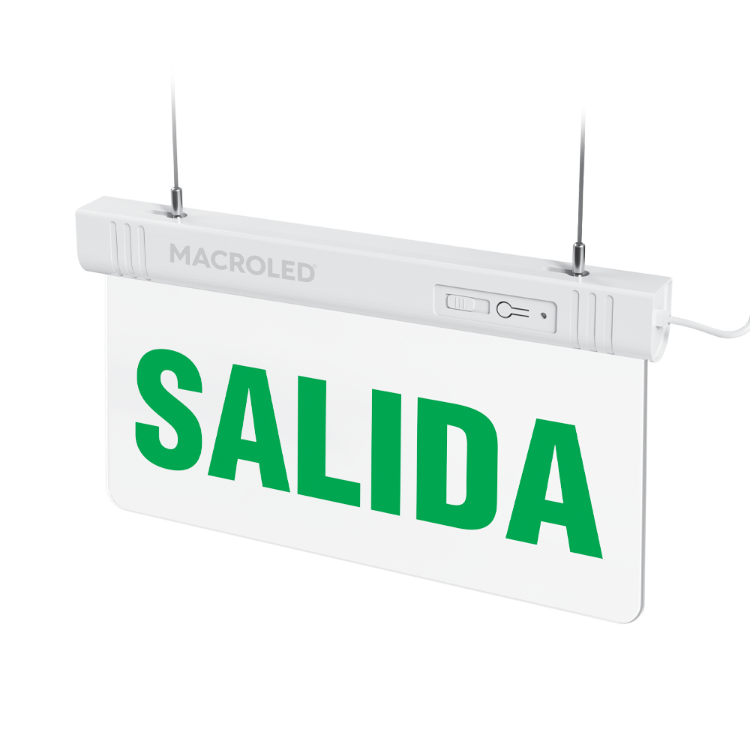SEÑAL AUTONOMO PERM. A LED "SALIDA"