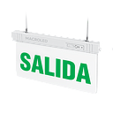 SEÑAL AUTONOMO PERM. A LED "SALIDA"