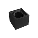 PLAFÓN CARDANICO AR111 X 1 NEGRO