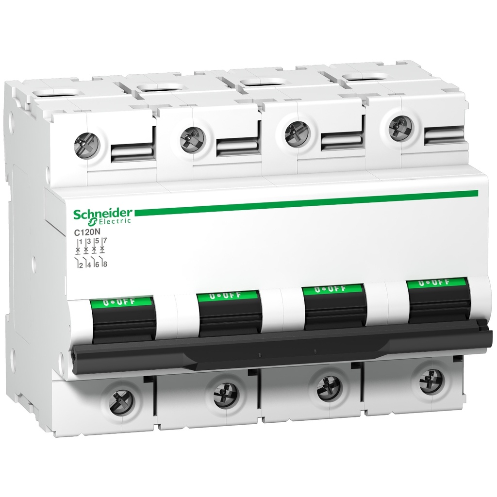 TERMOMAGNETICA 4X 80A  SCHNEIDER 10KA