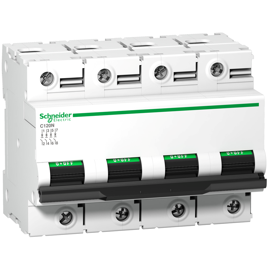 TERMOMAGNETICA 4X100A  SCHNEIDER 10KA