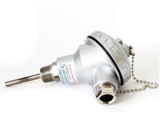 CONTROL DEL TEMP. CABEZAL DIN B PT100 ROSCA 1/2" VAINA 6.35x100mm