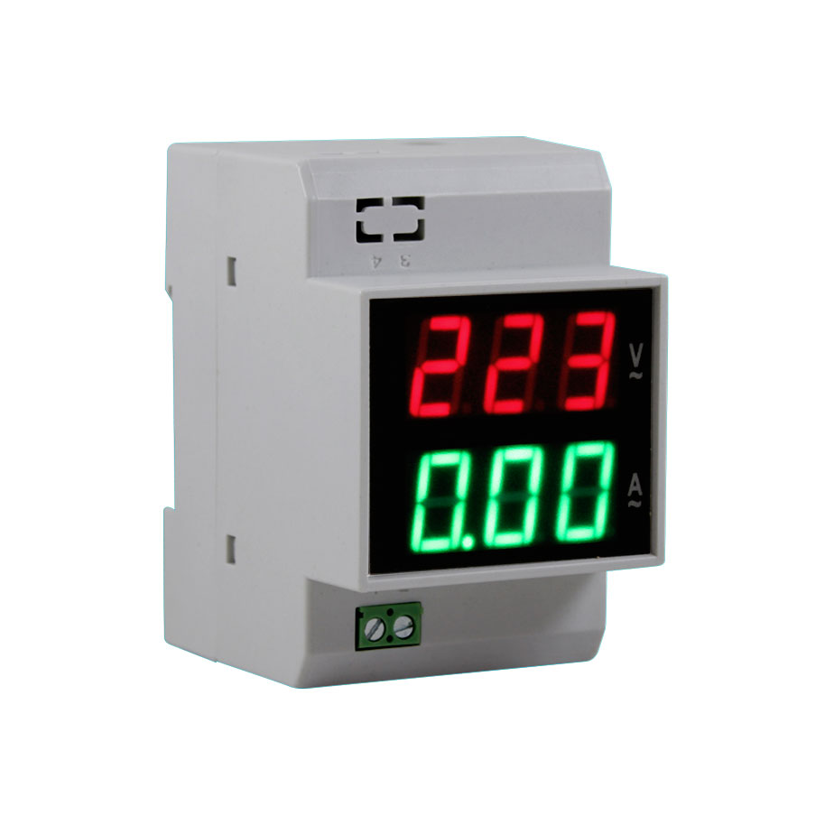 VOLTÍMETRO AMPERÍMETRO P/RIEL