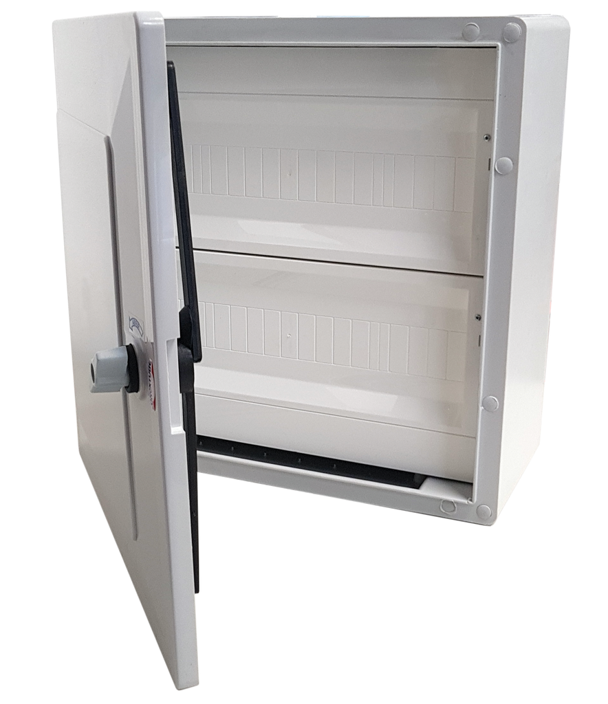 CENTRAL DIN DE SOBREPONER 38 POLOS TO IP65 420x420x200