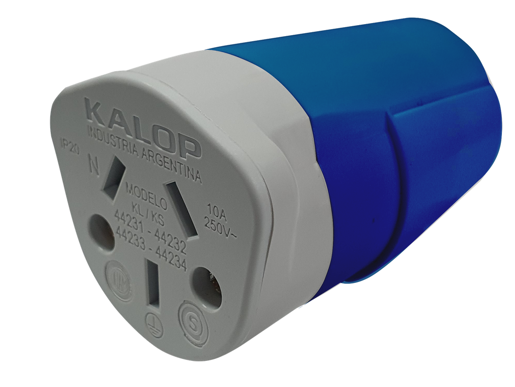 FICHA HEMBRA 10A HEAVY DUTY