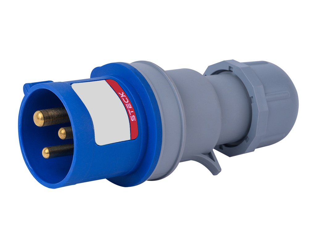 FICHA INDUSTRIAL MACHO  16A 2P+T