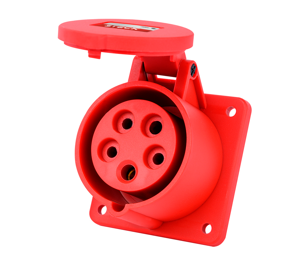 TOMA INDUSTRIAL DE EMBUTIR  16A 3P+N+T