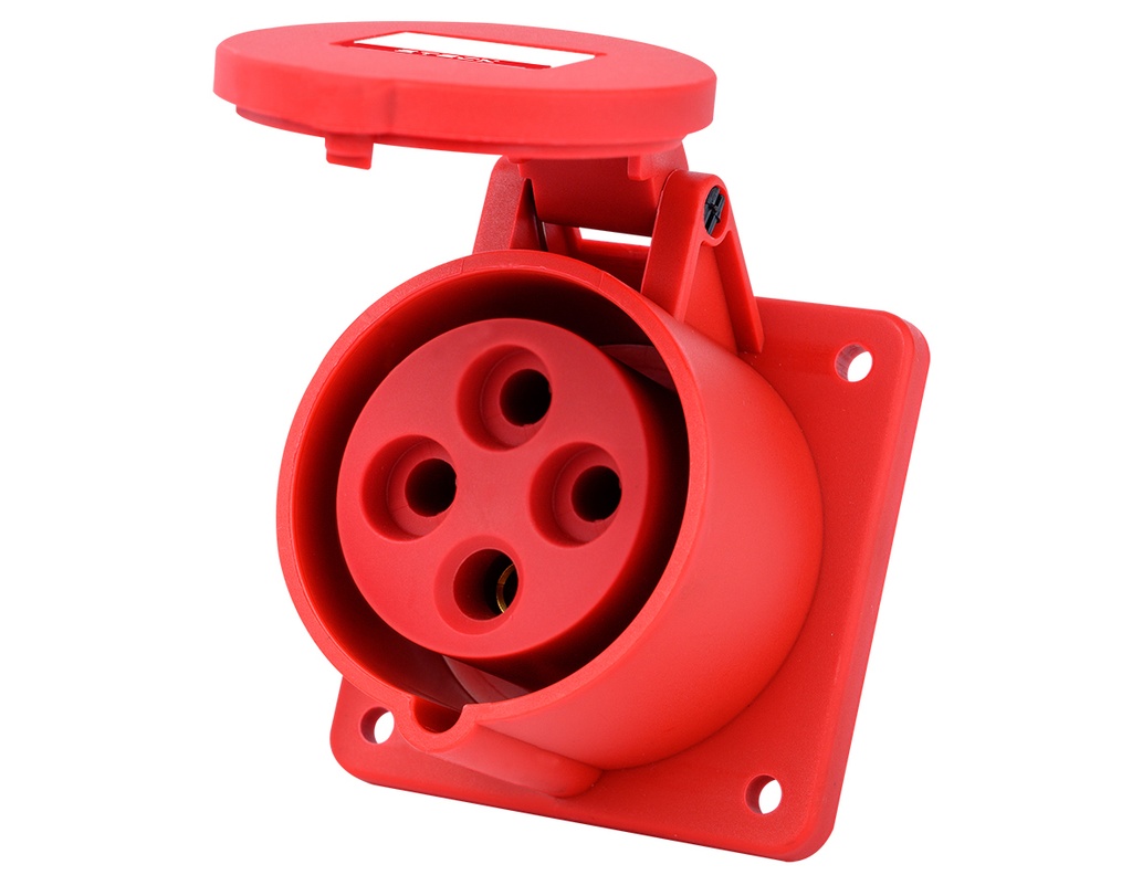 TOMA INDUSTRIAL DE EMBUTIR  16A 3P+T