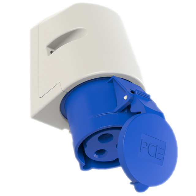 TOMA INDUSTRIAL DE SOBREPONER  16A 2P+T