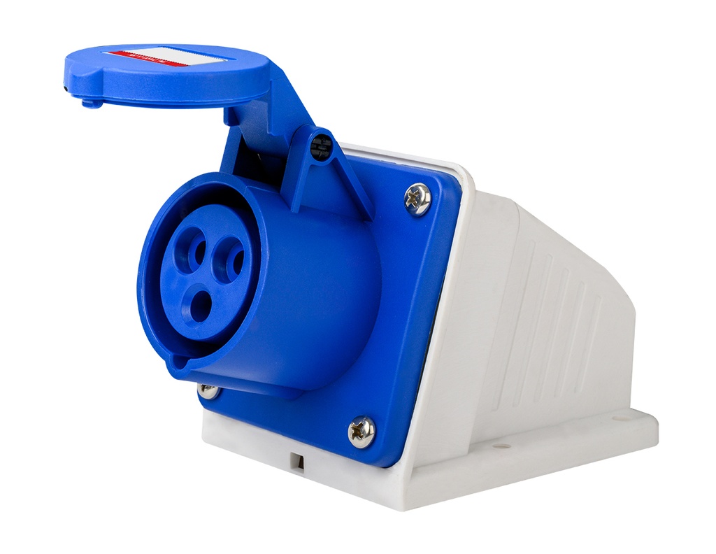 TOMA INDUSTRIAL DE SOBREPONER  32A 2P+T