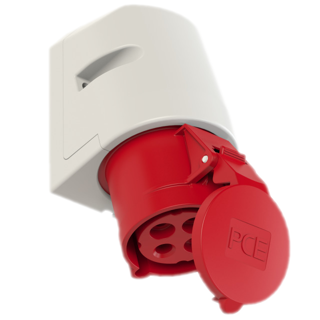 TOMA INDUSTRIAL DE SOBREPONER  32A 3P+T