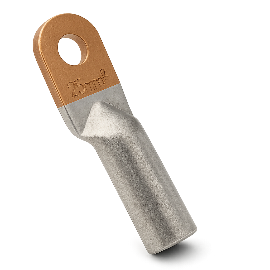 TERMINAL BIMETÁLICO  25 mm² OJAL Ø 8.5 mm