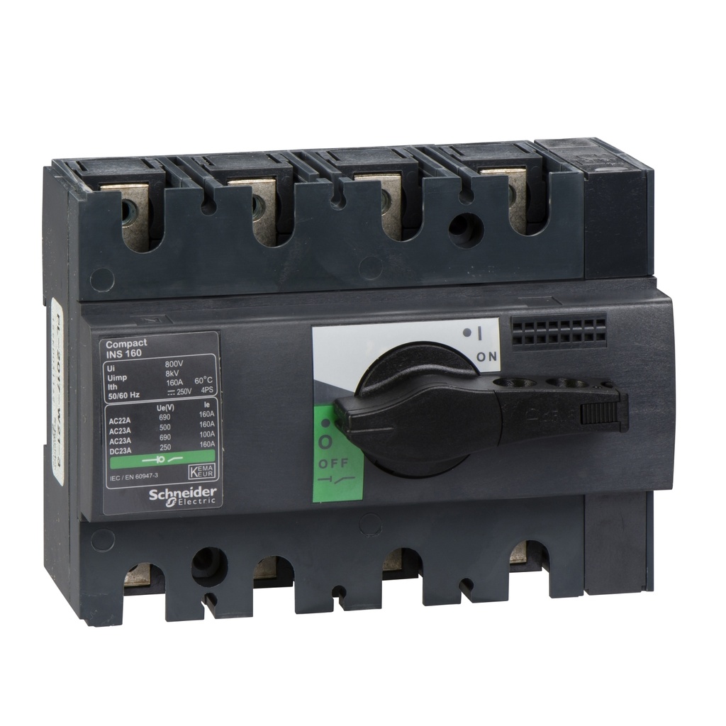 INTERRUPTOR MANUAL INS160 4X160A